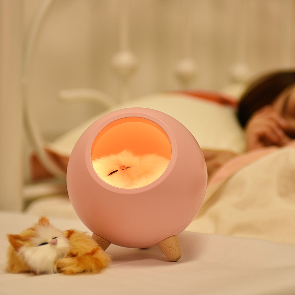 Cute Cat House Night Light