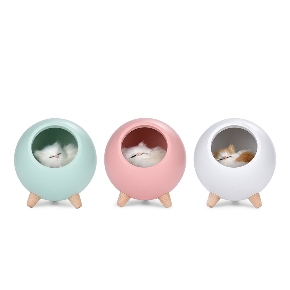 Cute Cat House Night Light