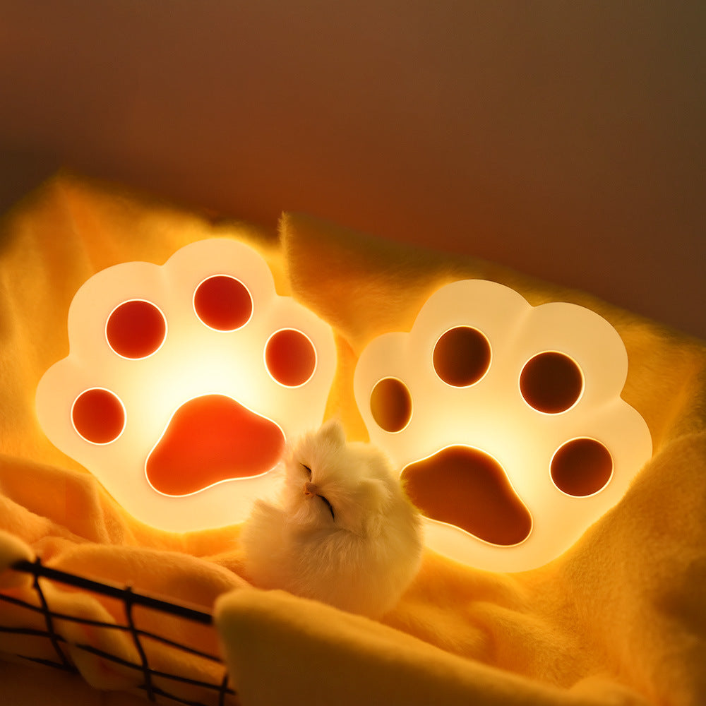 Cat Paw Wall Hanging Night Light