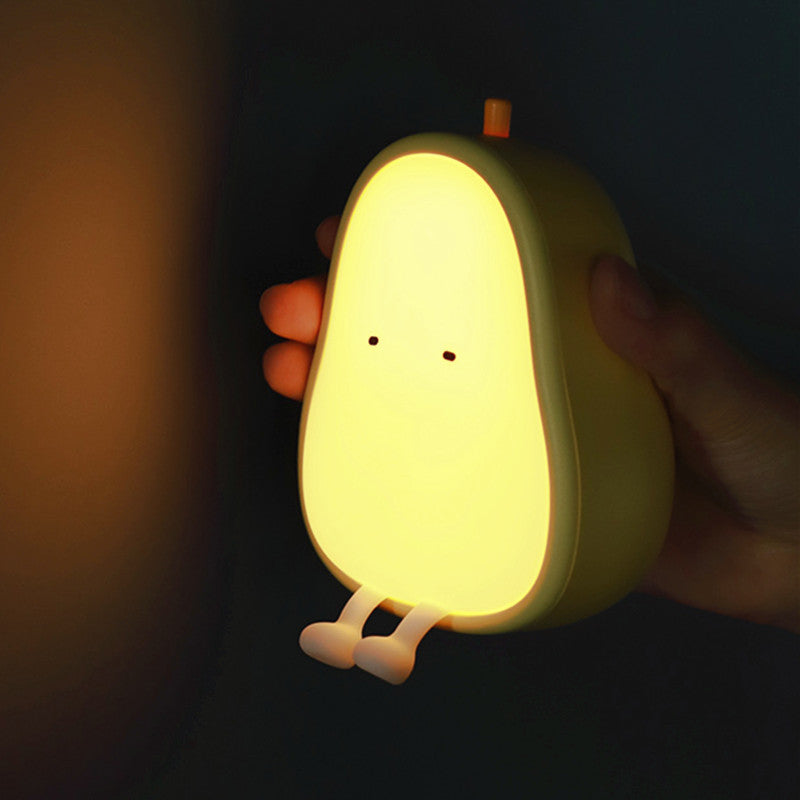 Pear Two-color Temperature Night Light