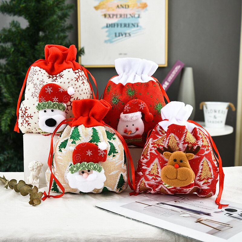 Christmas Gift Bags (9" L x 10" H)