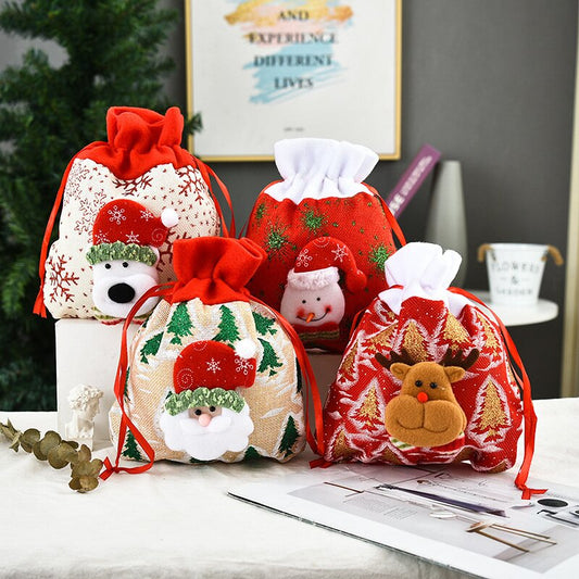 Christmas Gift Bags (9" L x 10" H)