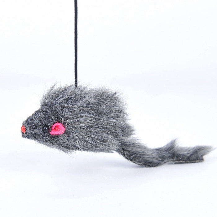 Cat Toy Hanging Door Retractable Rope Mouse Toy